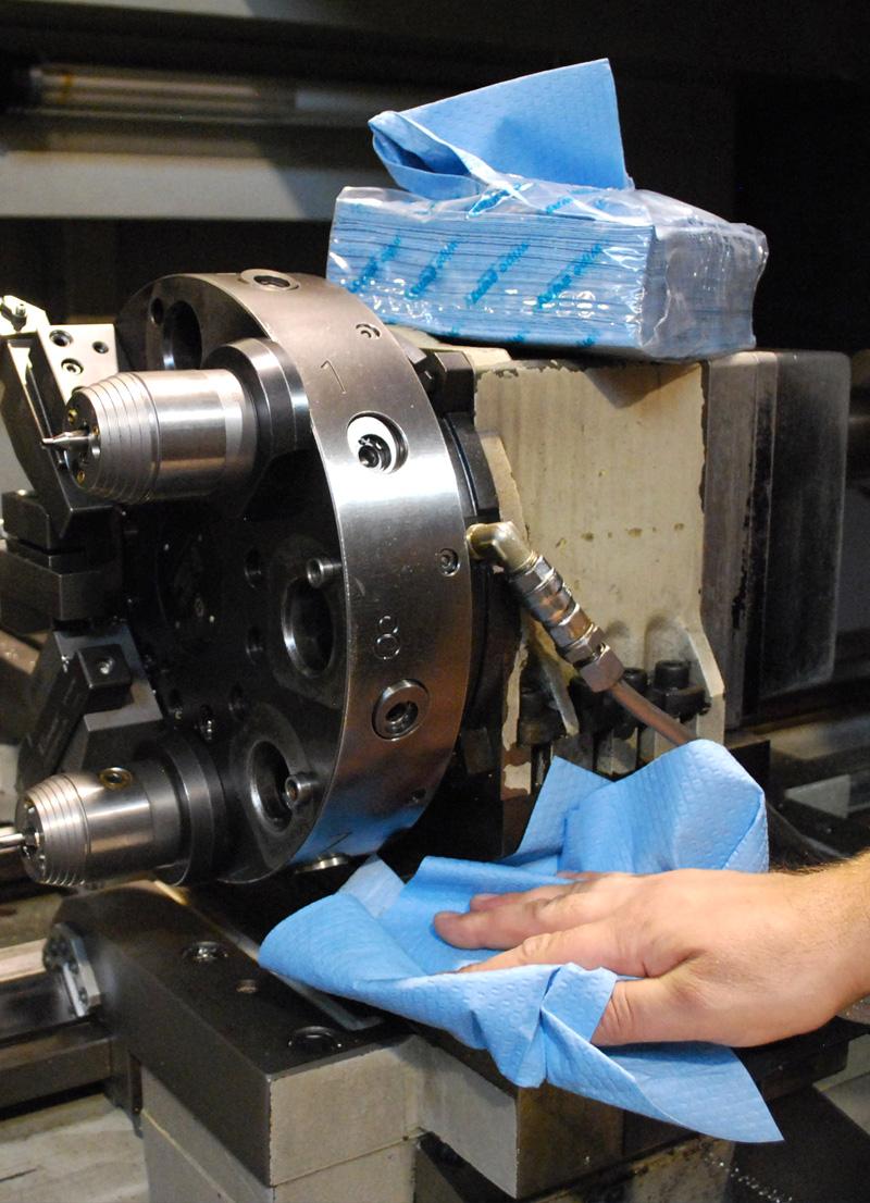 Olie absorberende doeken Olie absorberende doeken van Wipe Away voor machines